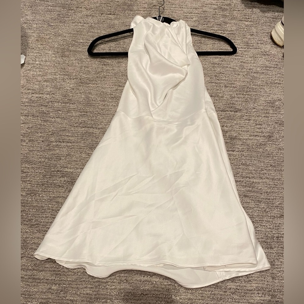 Abercrombie & Fitch White Mini Dress - Picture 6 of 7